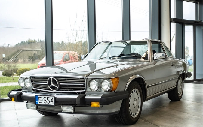 Mercedes-Benz SL cena 79900 przebieg: 148345, rok produkcji 1987 z Stryków małe 631